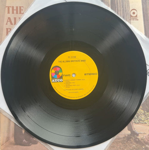 The Allman Brothers Band s/t 1969 US 1st Press VG/VG