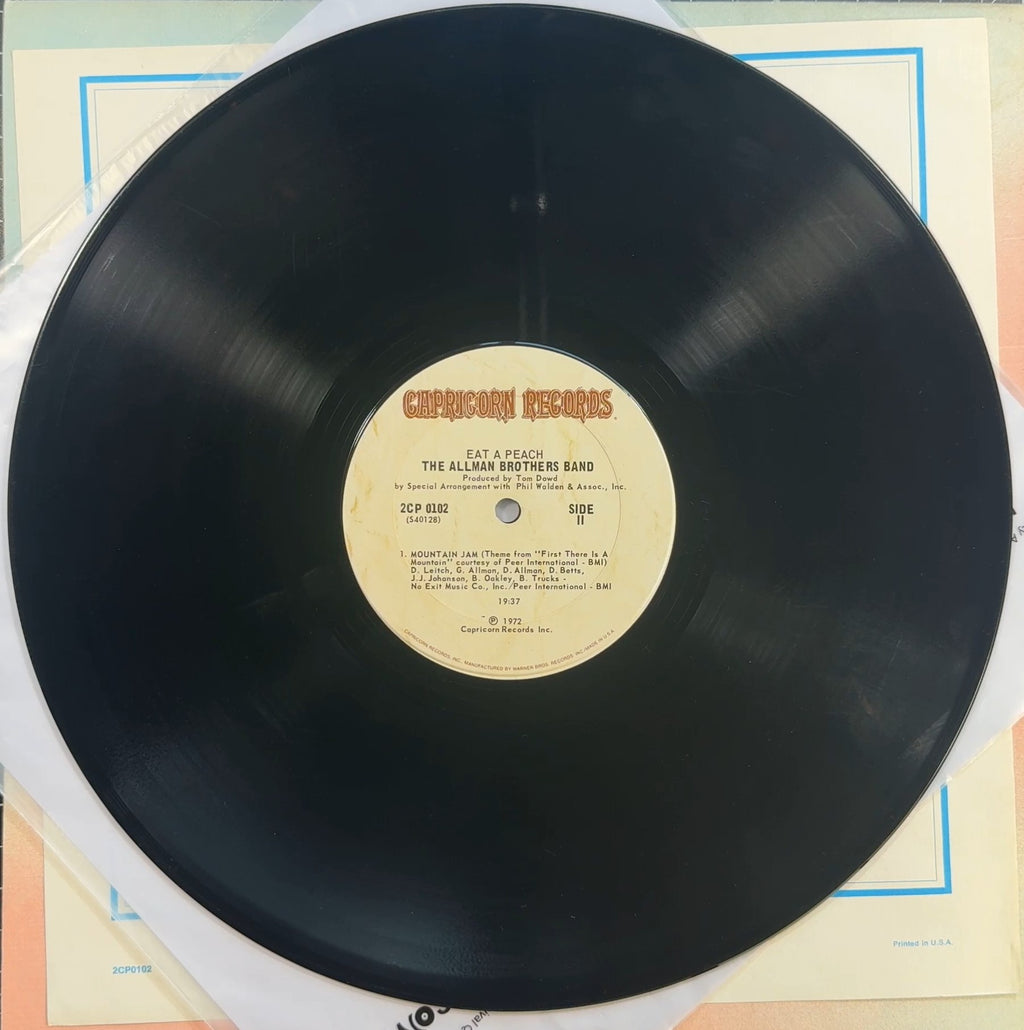 Allman Bros - Eat A Peach 1972 US 1st Press VG/VG+