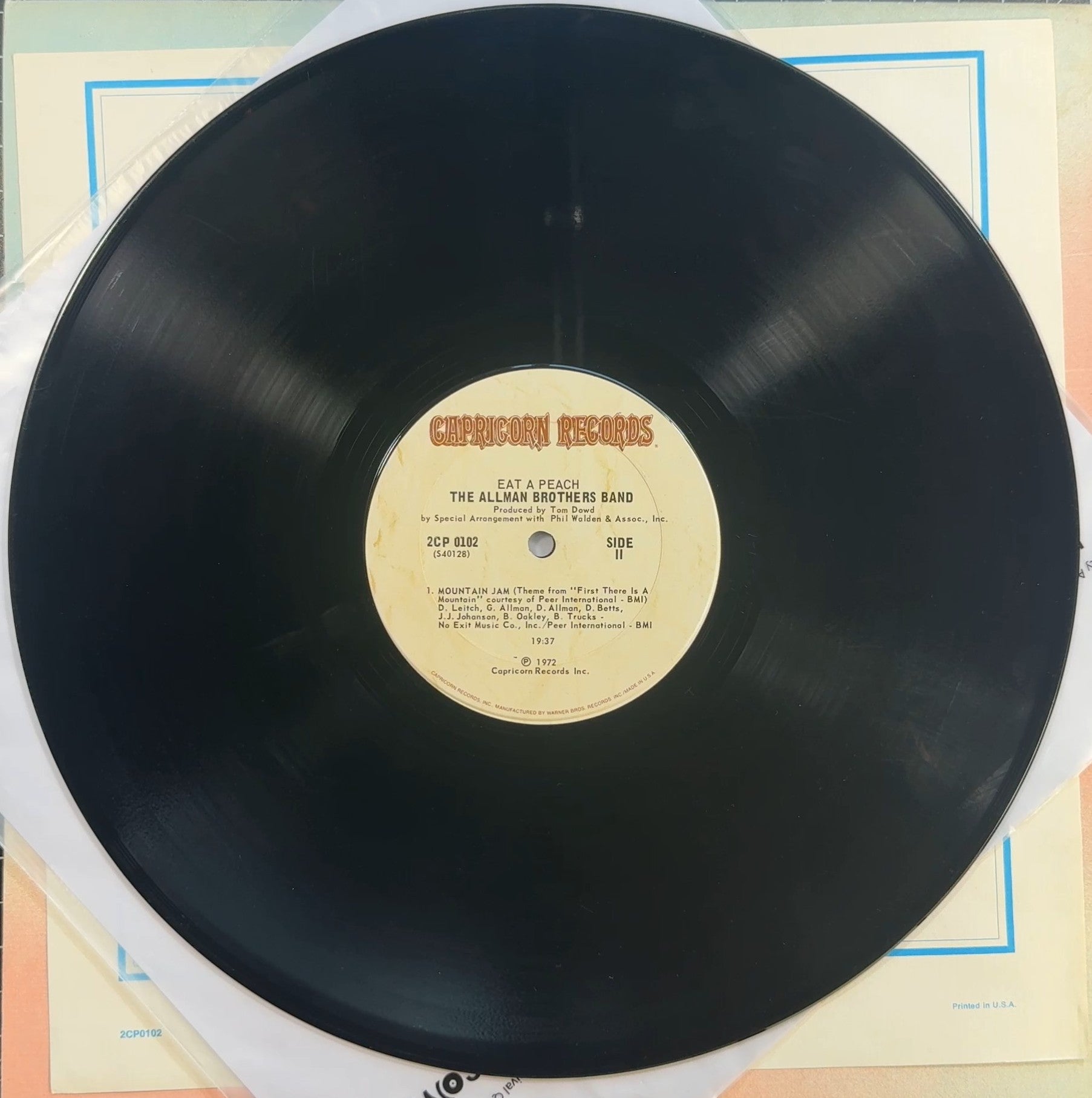 Allman Bros - Eat A Peach 1972 US 1st Press VG/VG+