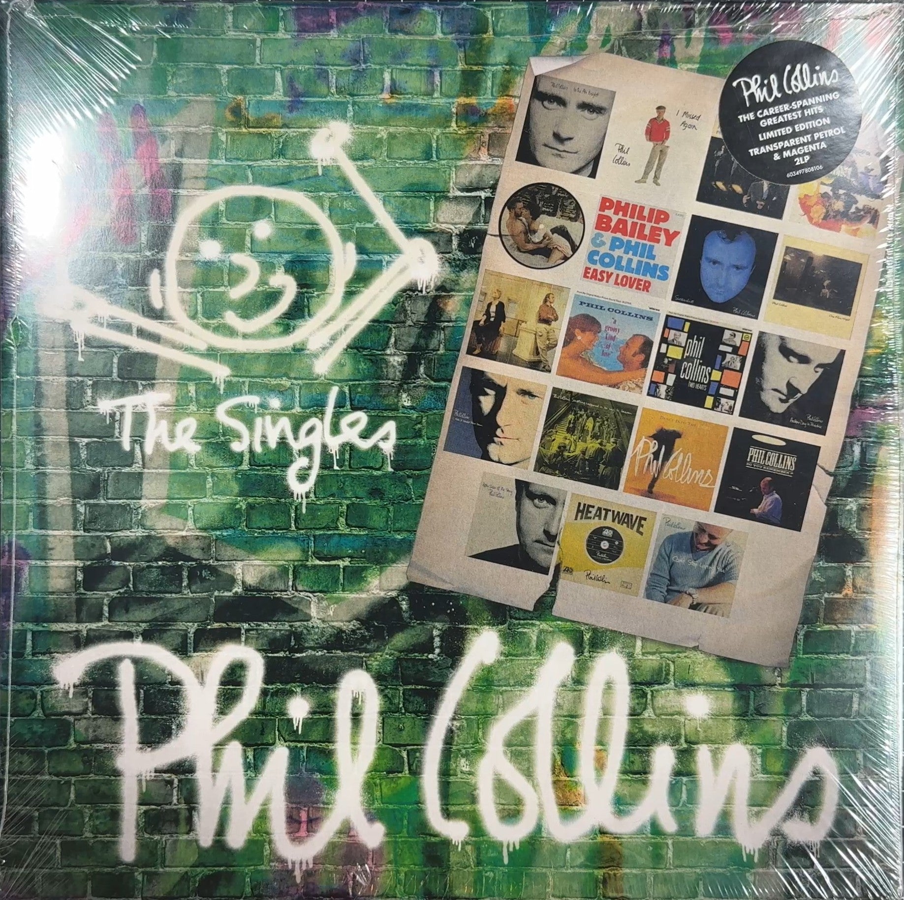 Phil Collins The Singles 2026 Euro Ltd Edtn Color Vinyl SEALED/NM