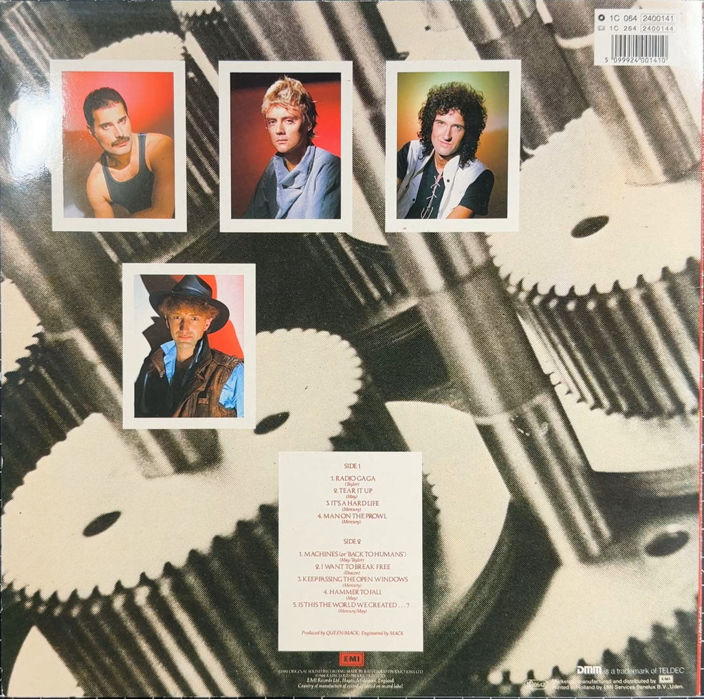 Queen - The Works 1984 Euro 1st Press Red Labels VG+/VG+