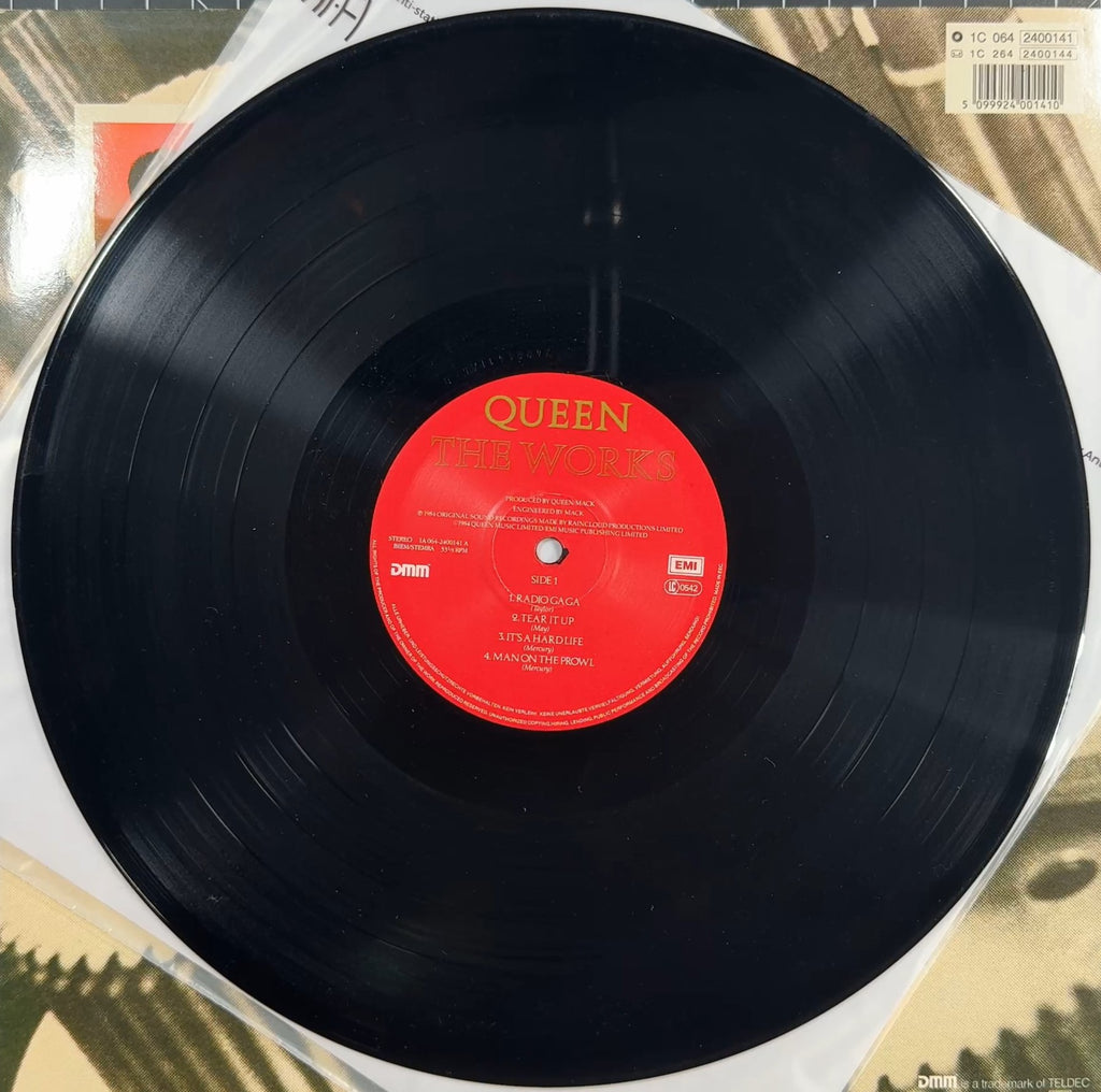 Queen - The Works 1984 Euro 1st Press Red Labels VG+/VG+