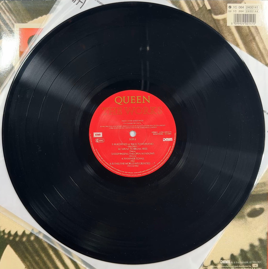 Queen - The Works 1984 Euro 1st Press Red Labels VG+/VG+