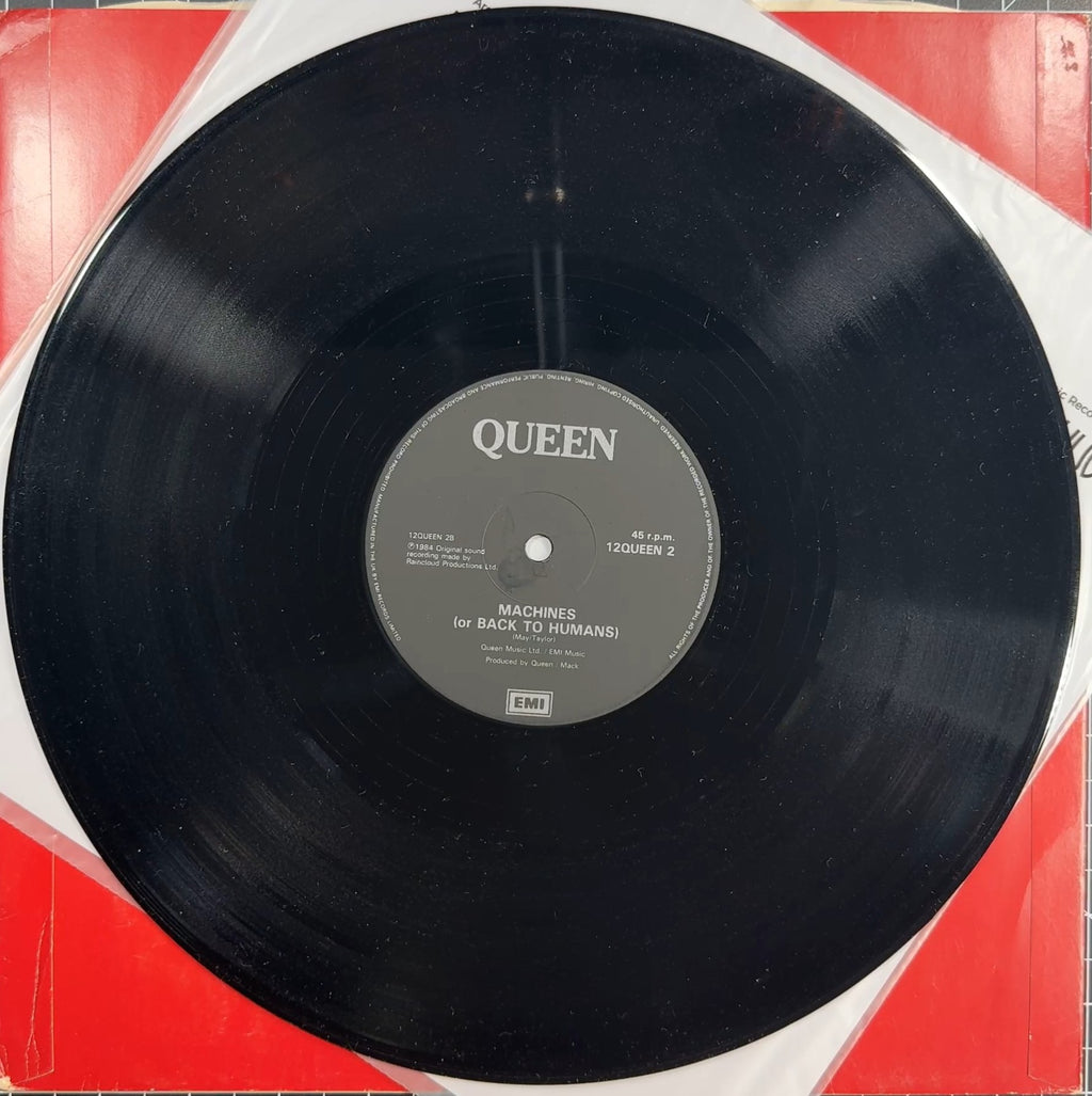 Queen - Break Free/Machines 1984 UK 1st Press 12" Pic Sleeve VG+/VG+