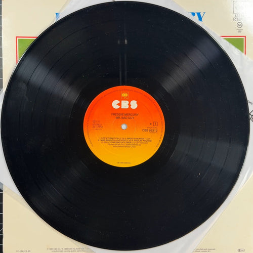 Freddie Mercury Mr. Bad Guy 1985 Euro 1st Press VG+/VG+ (Queen)