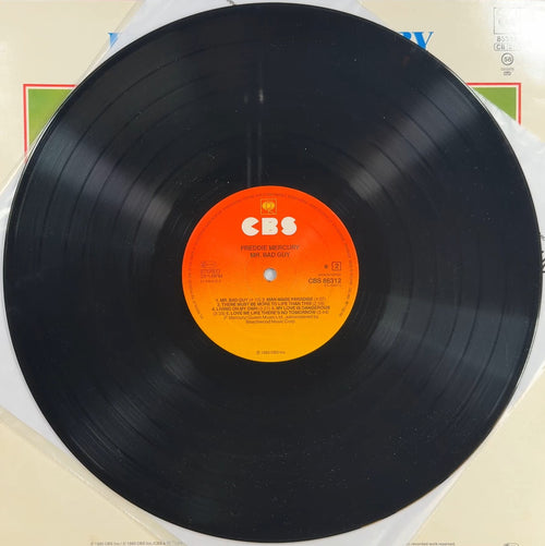 Freddie Mercury Mr. Bad Guy 1985 Euro 1st Press VG+/VG+ (Queen)