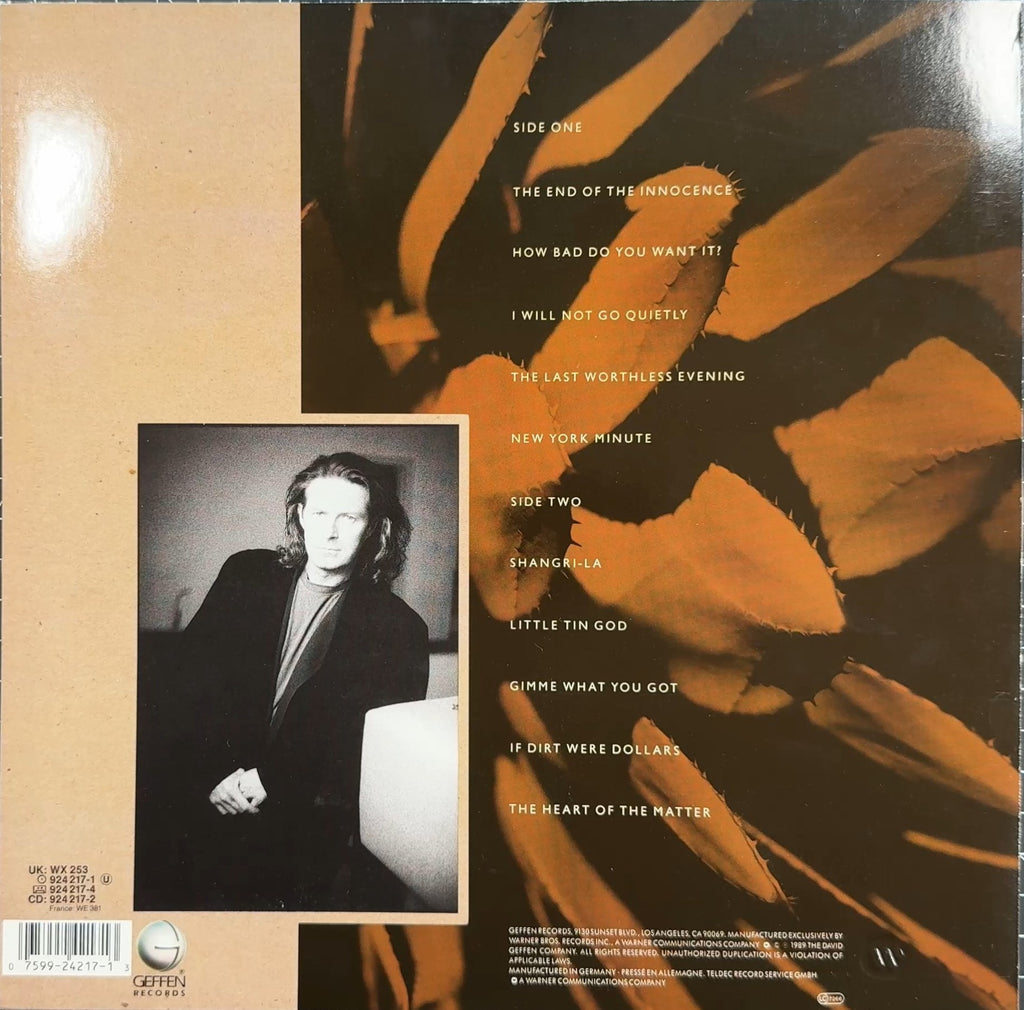 Don Henley - The End Of The Innocence 1989 Alsdorf 1st Press VG/VG+