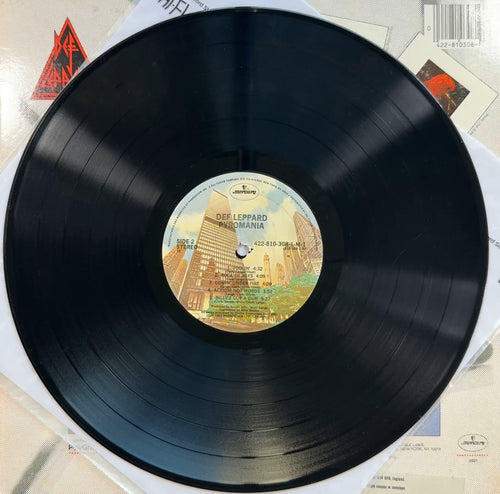 Def Leppard Pyromania 1983 US 1st Press "72" VG+/VG