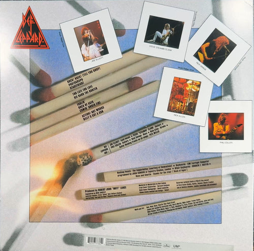 Def Leppard Pyromania 2022 Euro Remaster 180g VG+/VG+