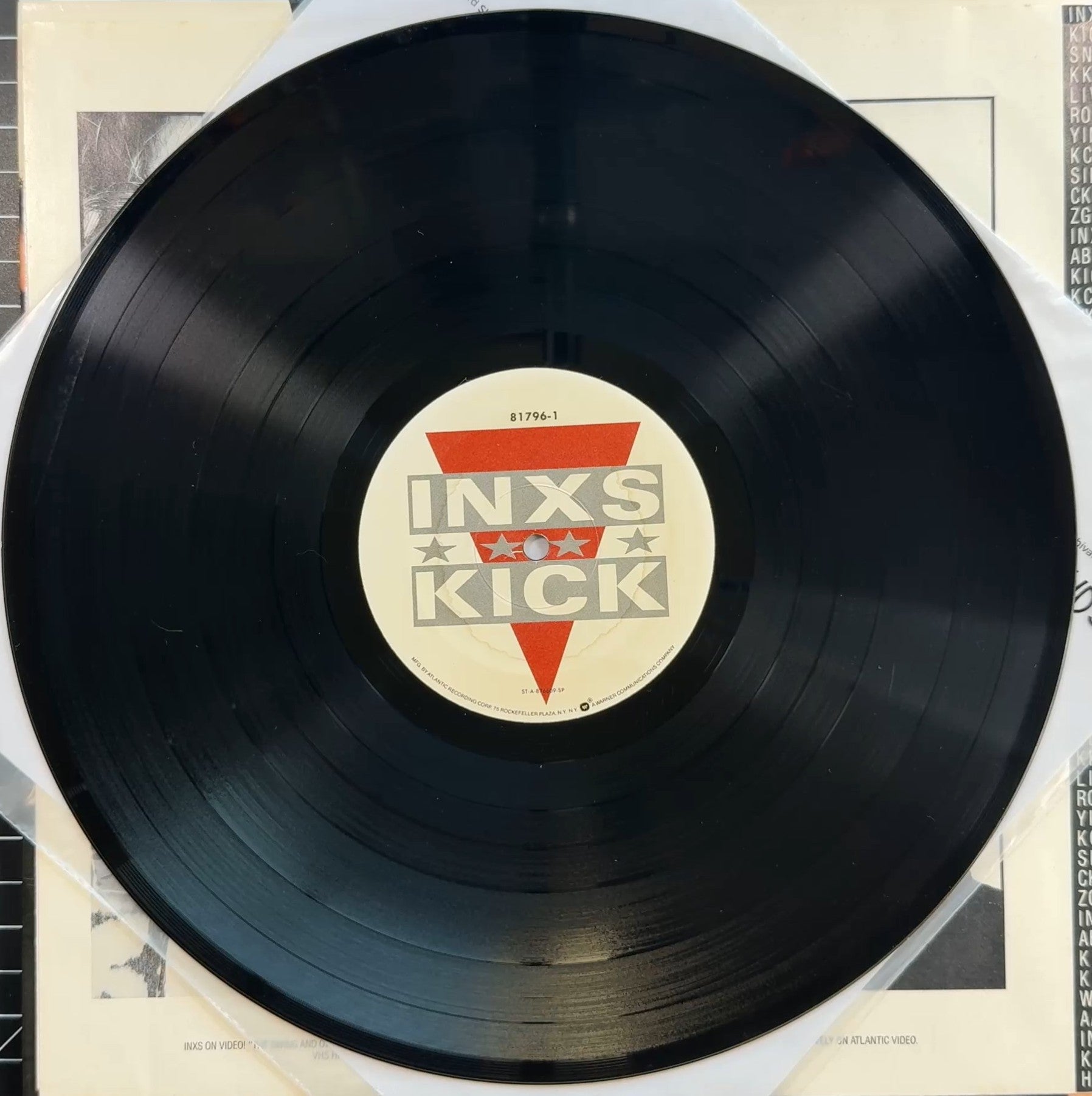 INXS - Kick 1987 US 1st Press SP VG+/VG+ & Bonus 7"