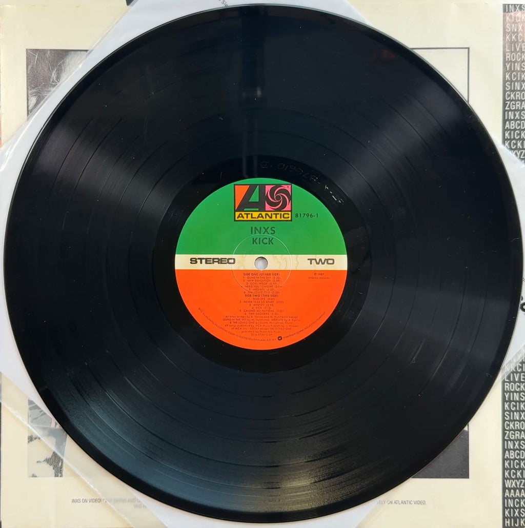 INXS - Kick 1987 US 1st Press SP VG+/VG+ & Bonus 7"
