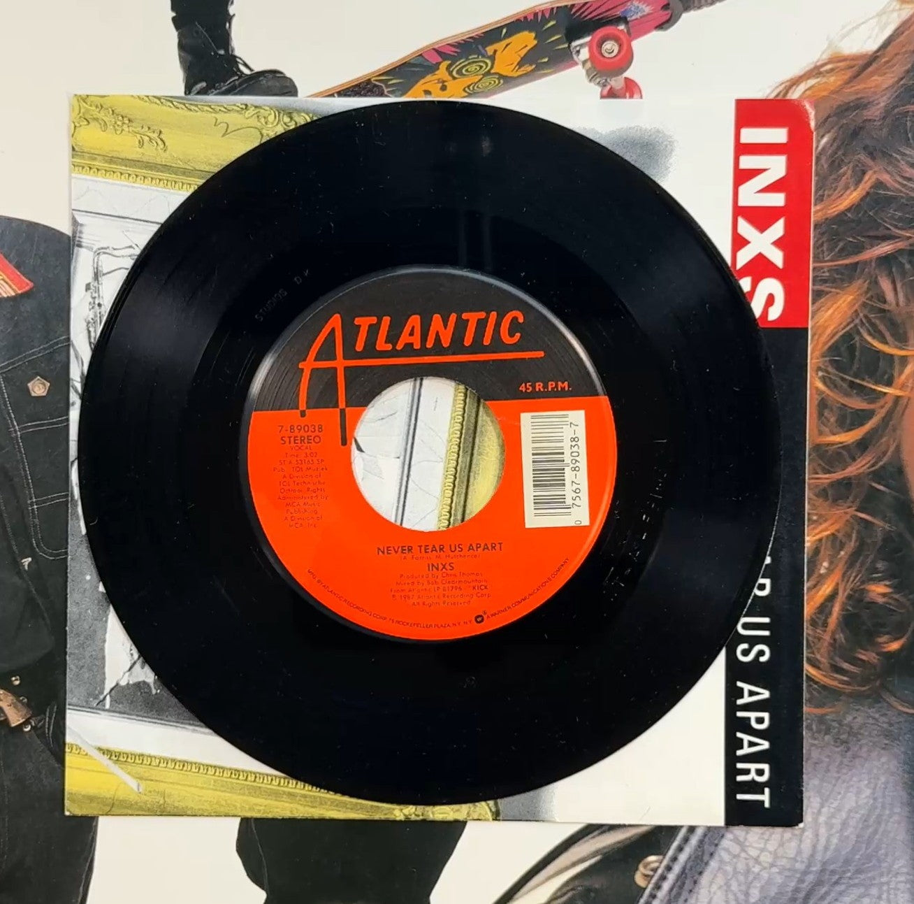 INXS - Kick 1987 US 1st Press SP VG+/VG+ & Bonus 7"