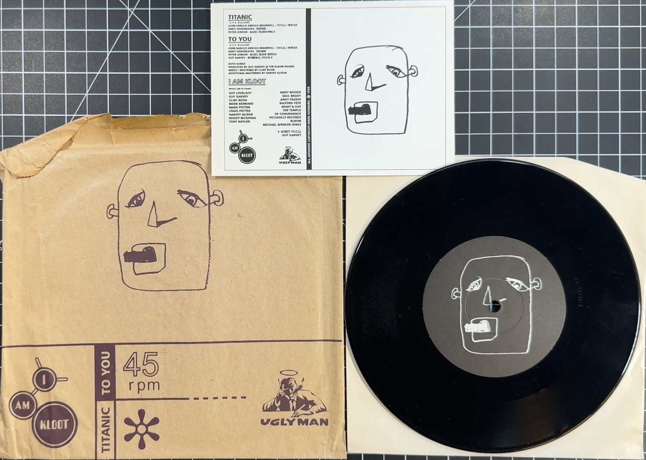 AUTOGRAPH I Am Kloot 3-pack 7" UK Imports VG+