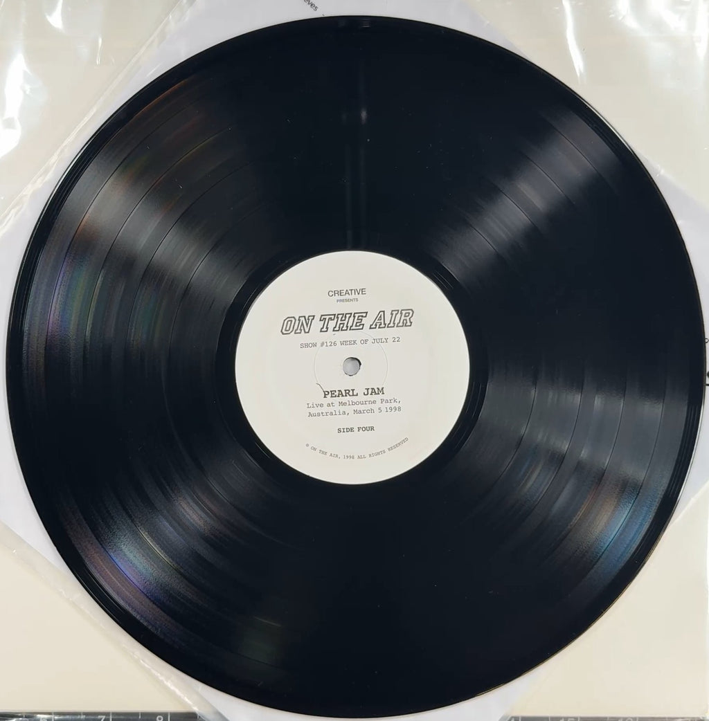 Super Rare Pearl Jam Live in Australia 1998 2xLP