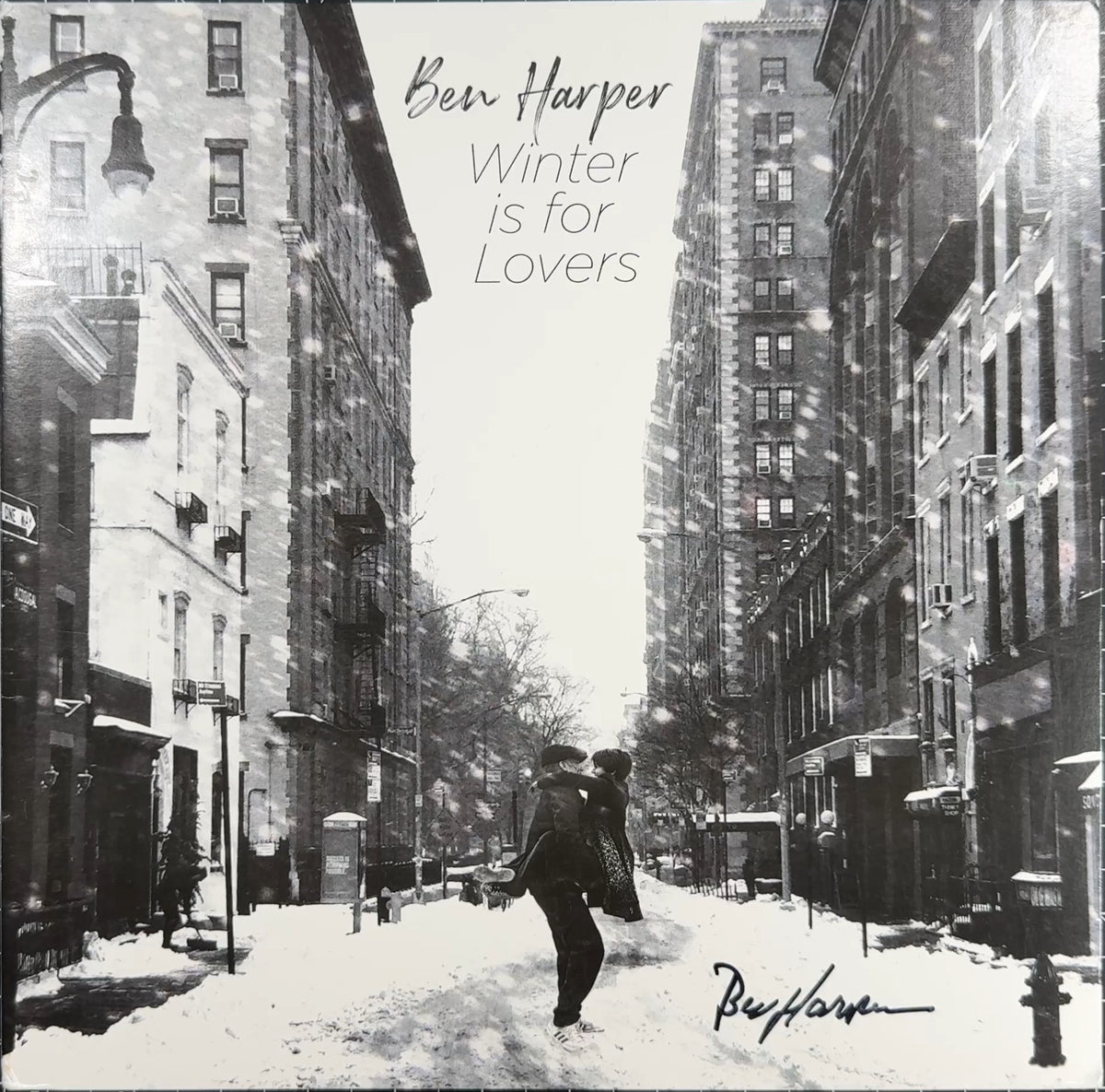 AUTOGRAPH Ben Harper Winter Is For Lovers 2020 #312/2000 First Press VG/VG+