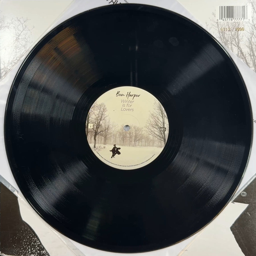 AUTOGRAPH Ben Harper Winter Is For Lovers 2020 #312/2000 1st Press VG/VG+