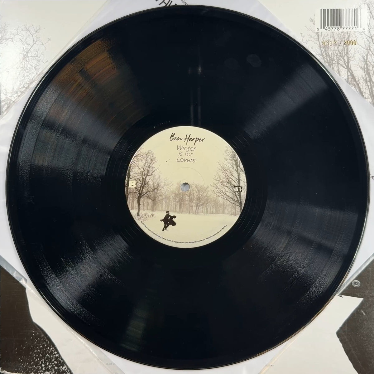 AUTOGRAPH Ben Harper Winter Is For Lovers 2020 #312/2000 First Press VG/VG+