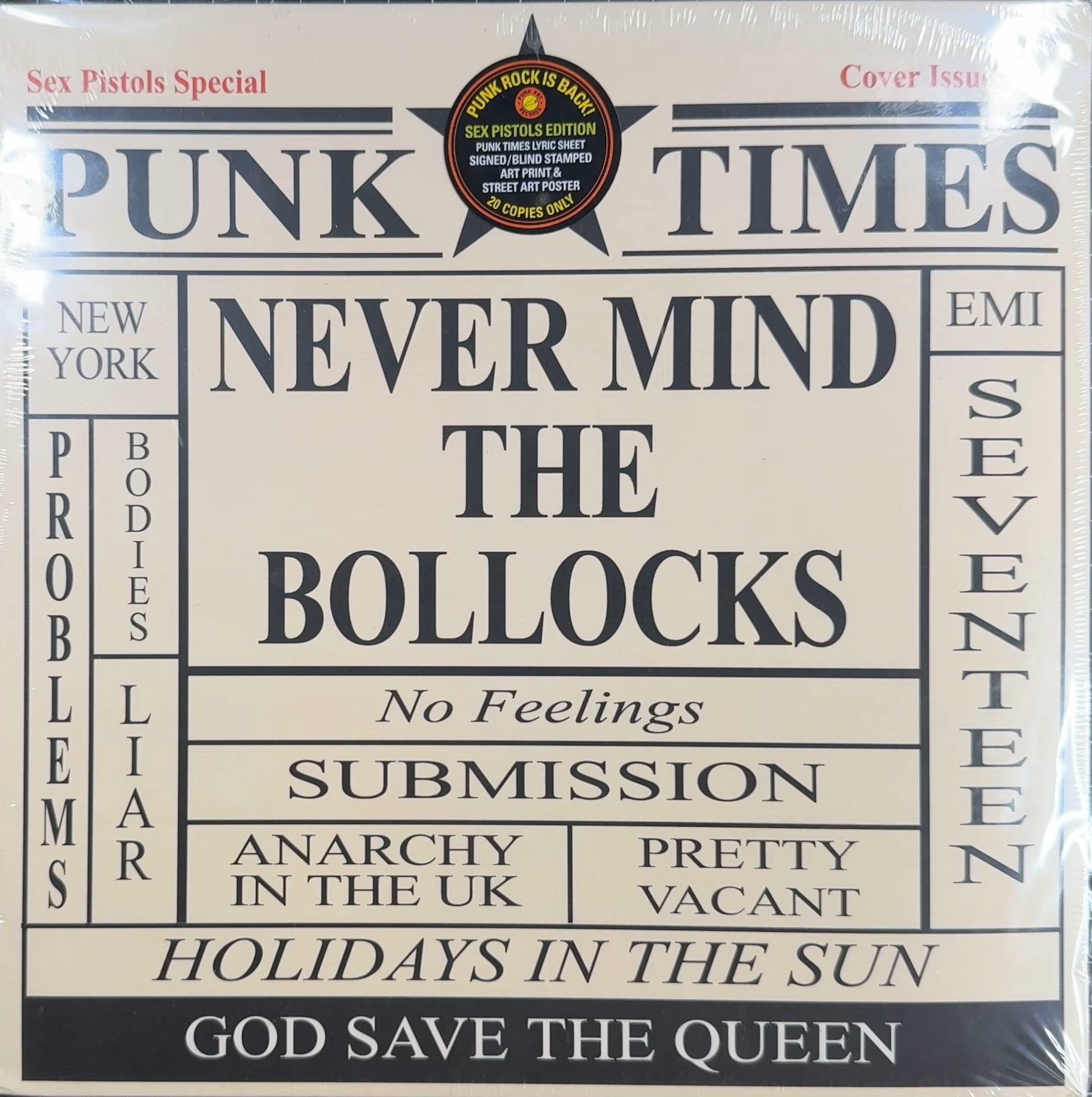 Ultra Rare Collector Opportunity! Complete Set of Punk Rock is Back! SEALED/NM