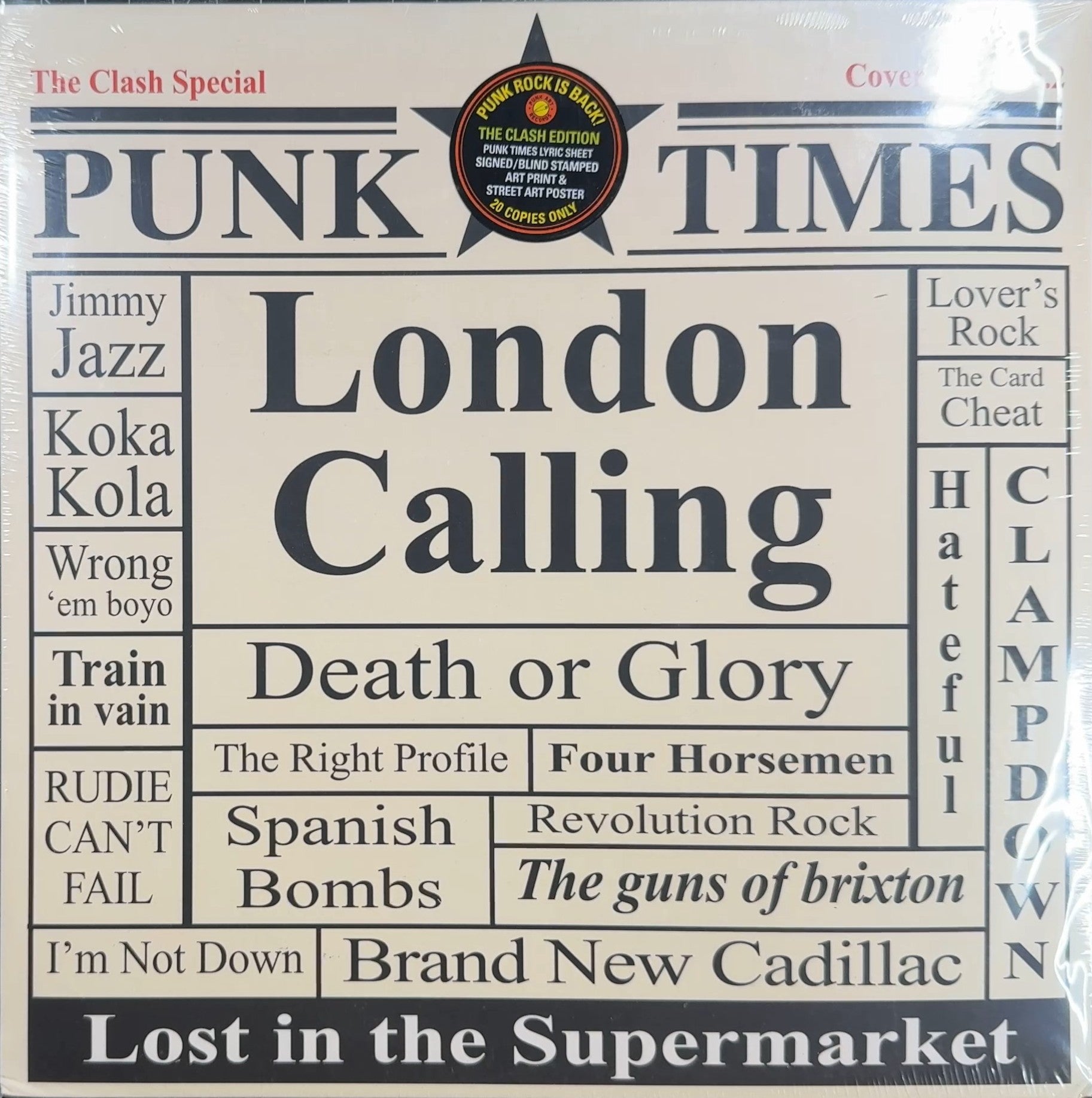Ultra Rare Collector Opportunity! Complete Set of Punk Rock is Back! SEALED/NM