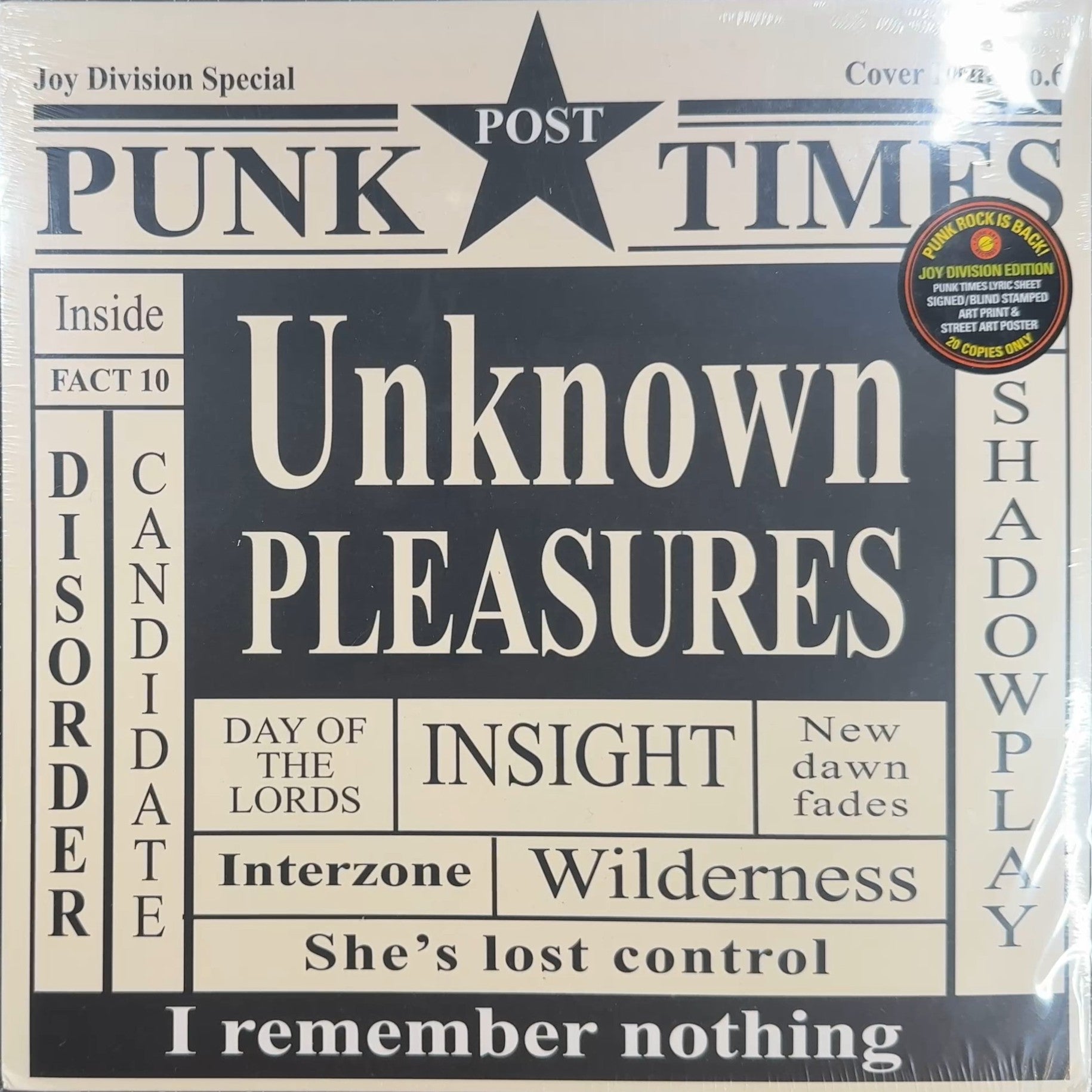 Ultra Rare Collector Opportunity! Complete Set of Punk Rock is Back! SEALED/NM