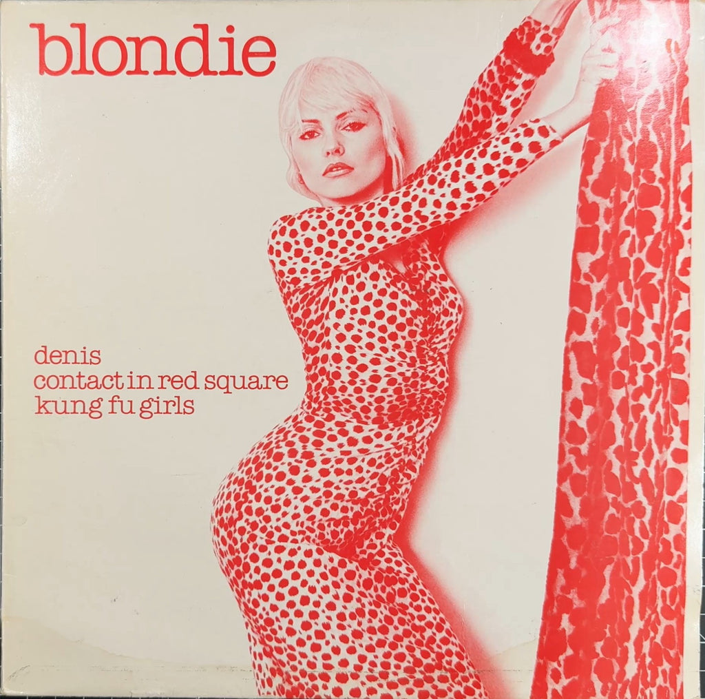 Blondie - Denis 12" UK 1978 1st Press Red Sleeve VG+/VG