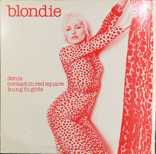Blondie - Denis 12" UK 1978 1st Press Red Sleeve VG+/VG