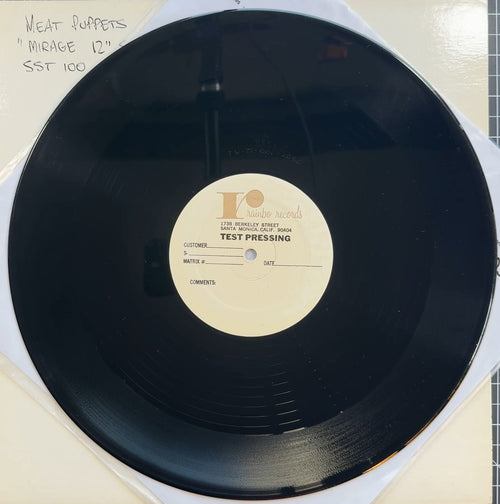Test Pressing!  Meat Puppets - Mirage 1987 US SST100 VG+