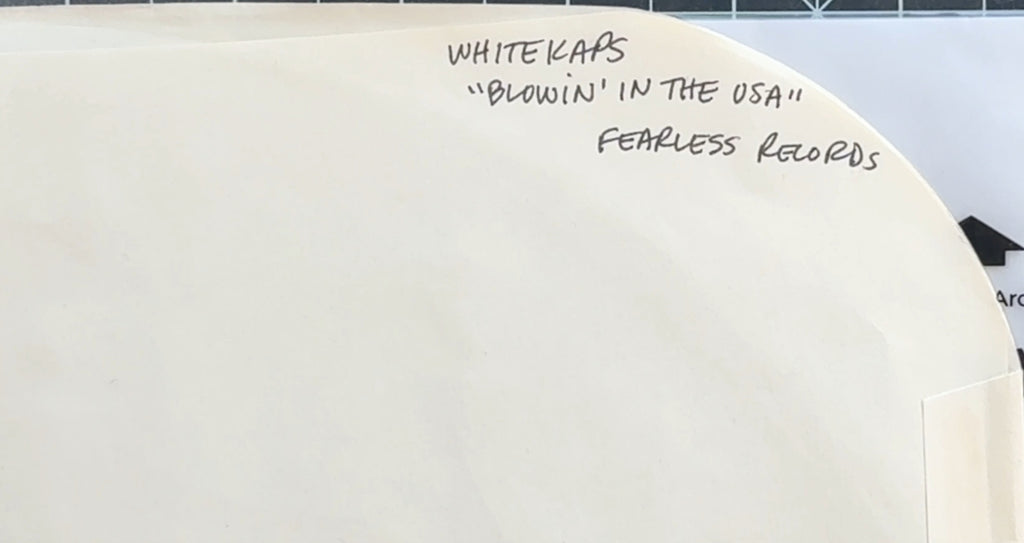Test Pressing! White Kaps - Blown In The USA 1993 US VG+ Punk