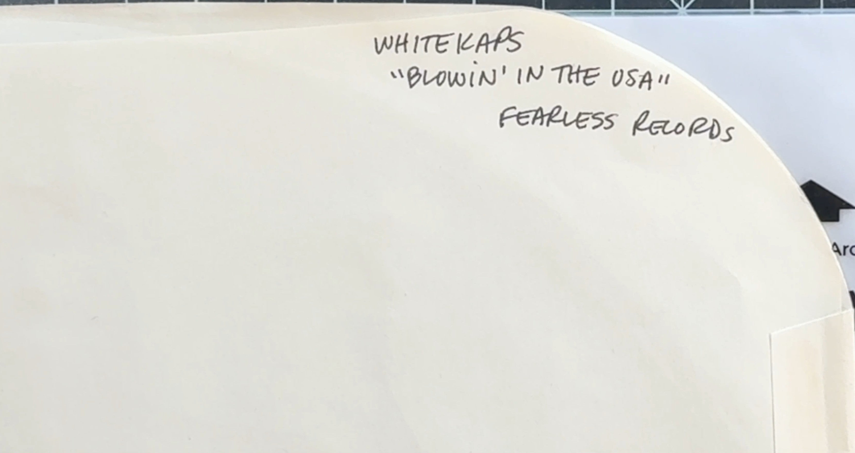Test Pressing! White Kaps - Blown In The USA 1993 US VG+ Punk