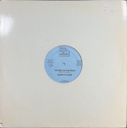Legion Of Doom - The Beat of The Drum 1986 US Hip Hop VG