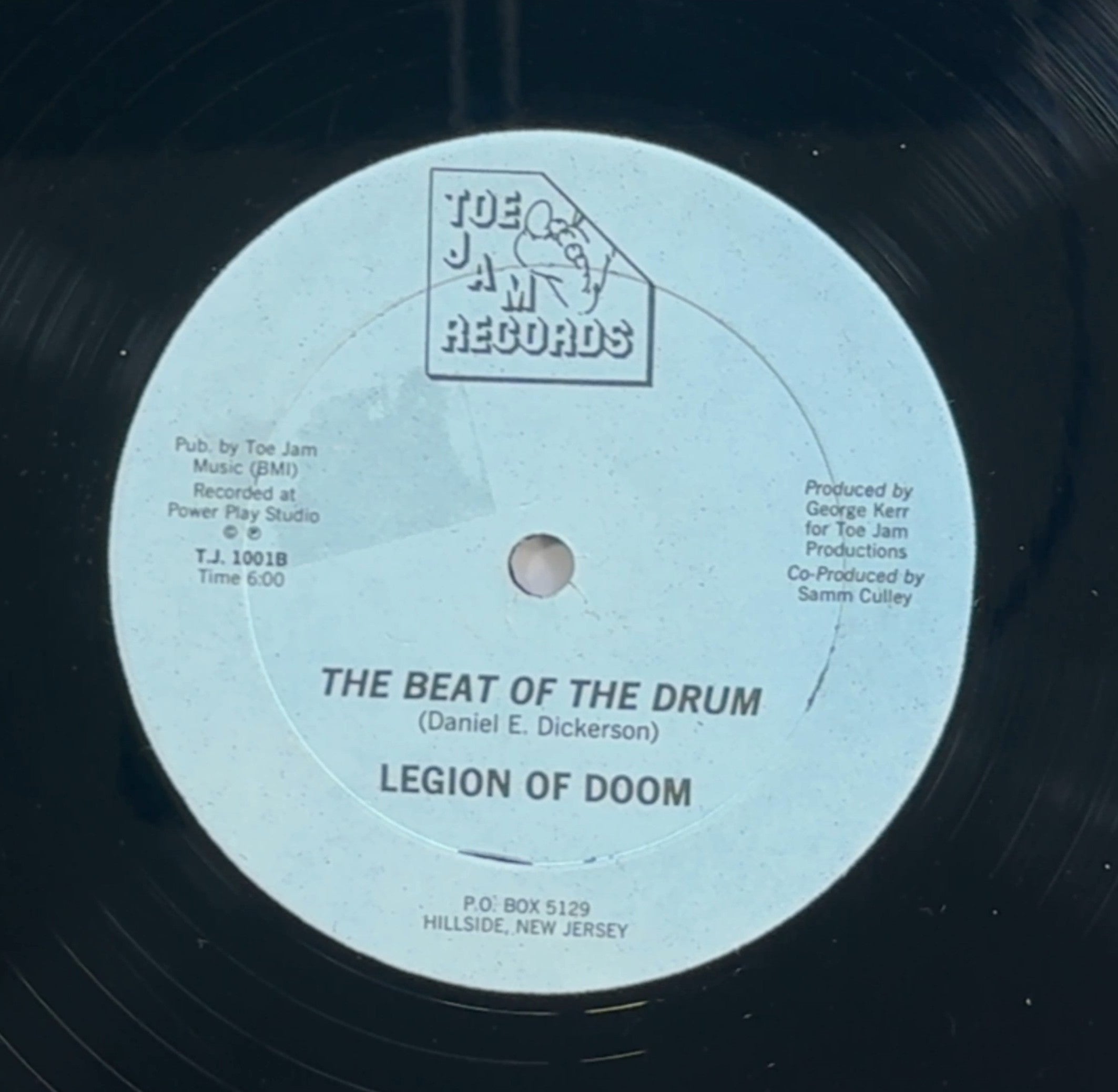 Legion Of Doom - The Beat of The Drum 1986 US Hip Hop VG