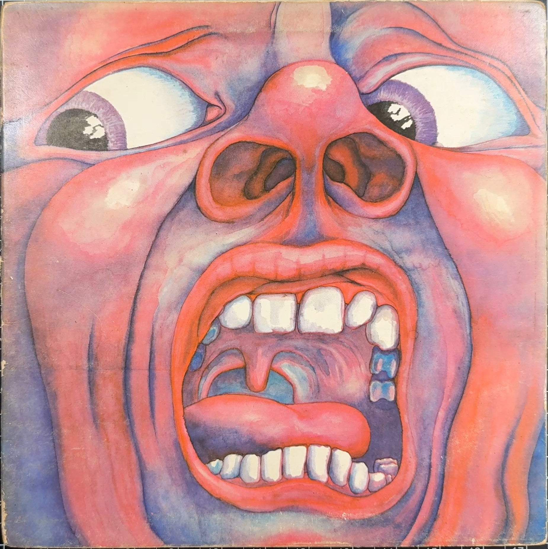King Crimson Collector Pack! 1969 UK A2/B3 1st Press VG/VG + Scrapbook/Photo