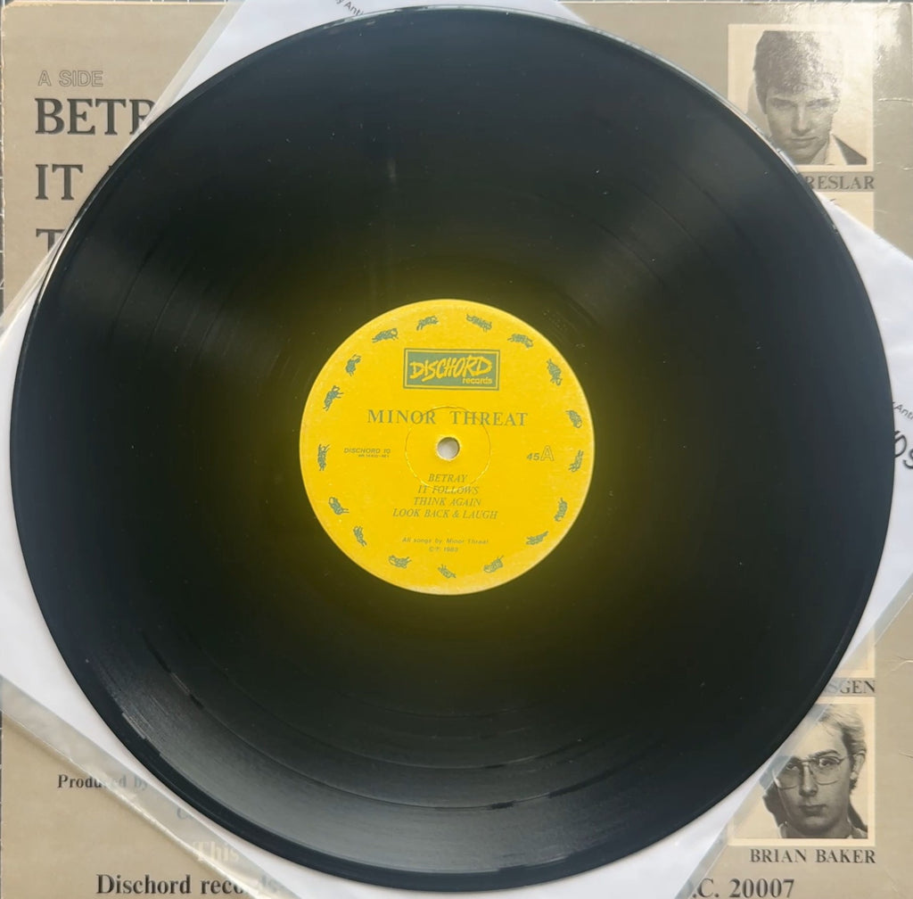 Minor Threat - Out Of Step 1983 US 1st Pressing VG/VG+