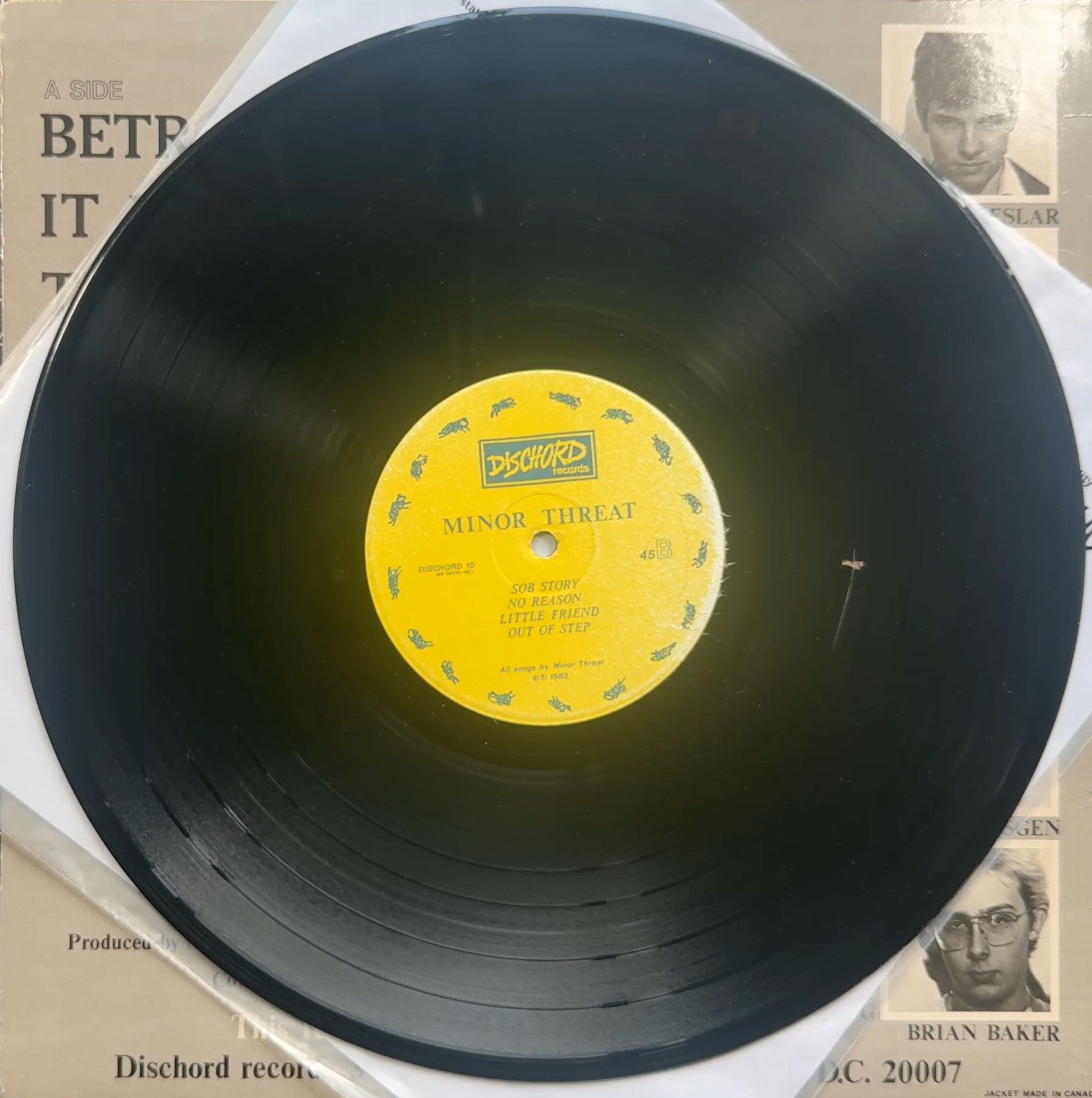 Minor Threat - Out Of Step 1983 US 1st Pressing VG/VG+