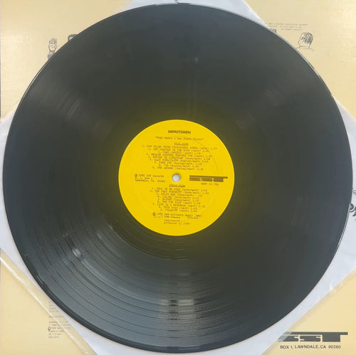 Minutemen What Makes a Man Start Fires? 1983 US 1st Press VG/VG+