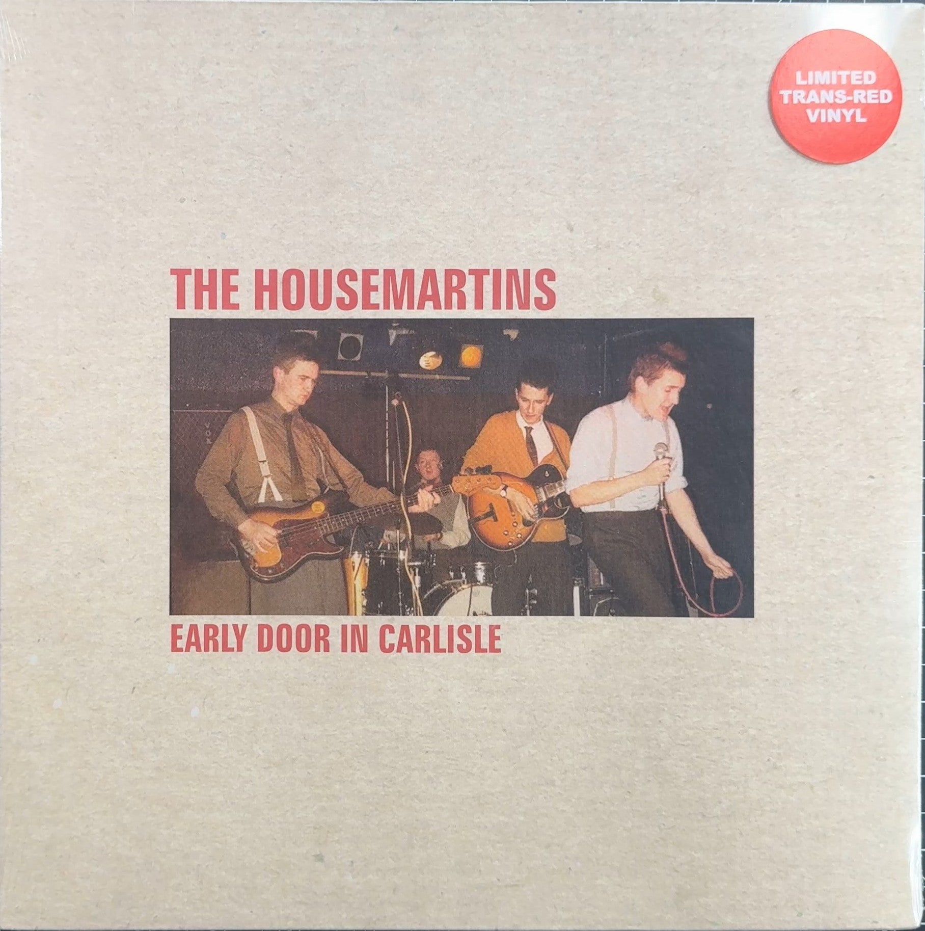 Housemartins - Early Door in Carlisle 2025 Euro Red Vinyl SEALED/NM
