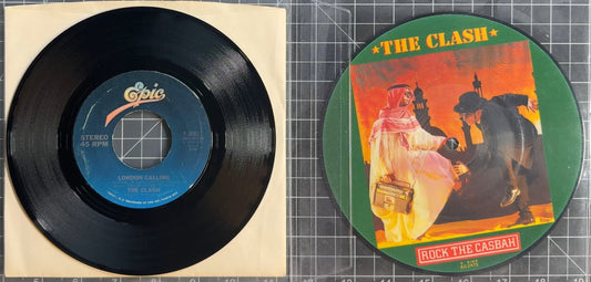 The Clash - 1979 London Calling/Train In Vain + 1982 Casbah Collector Discs