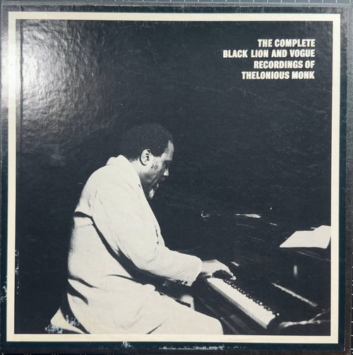 Thelonious Monk Black Lion & Vogue Box Set 1985 US VG+