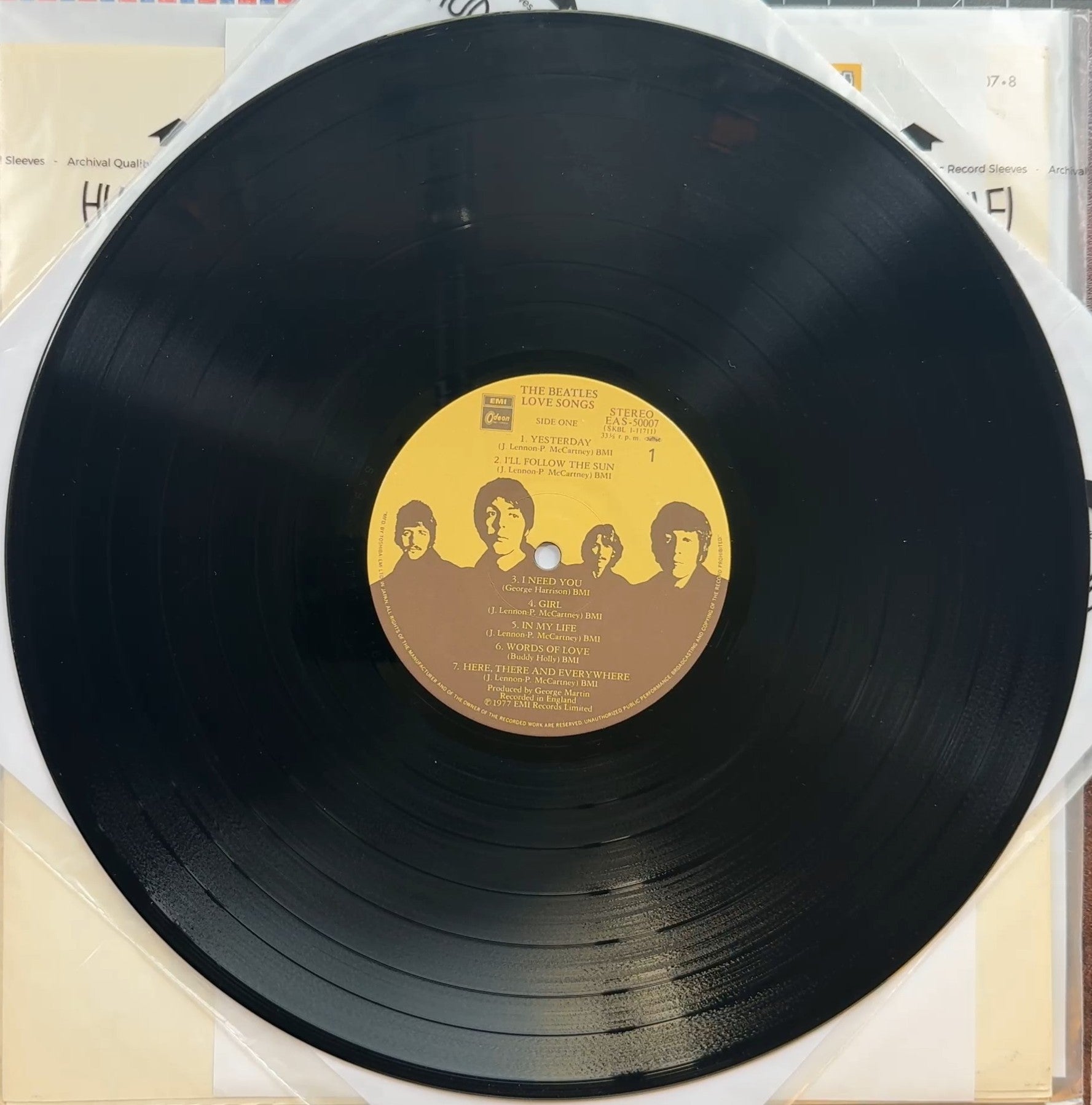 The Beatles - Love Songs 1977 Japan 1st Press VG/VG+