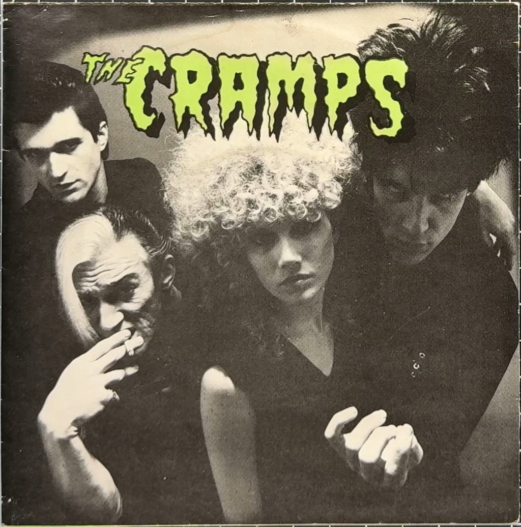 The Cramps Fever/Garbageman 1980 UK Withdrawn Sleeve VG+/VG+