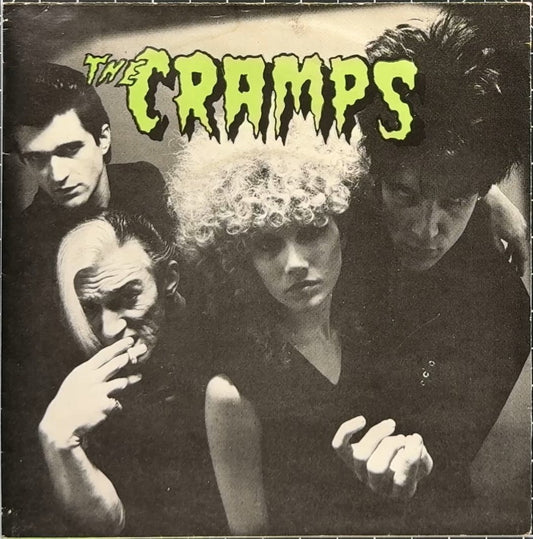 The Cramps Fever/Garbageman 1980 UK Withdrawn Sleeve VG+/VG+