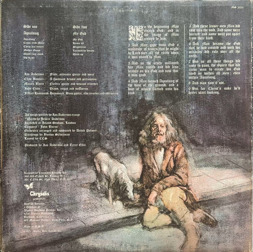 Jethro Tull - Aqualung 1971 US 1st Press VG/VG+