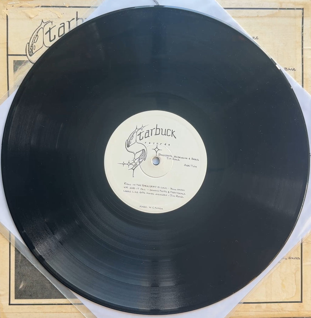 RARE & AUTOGRAPHED Private Press - Tim Rock - 1976 Canada VG/VG