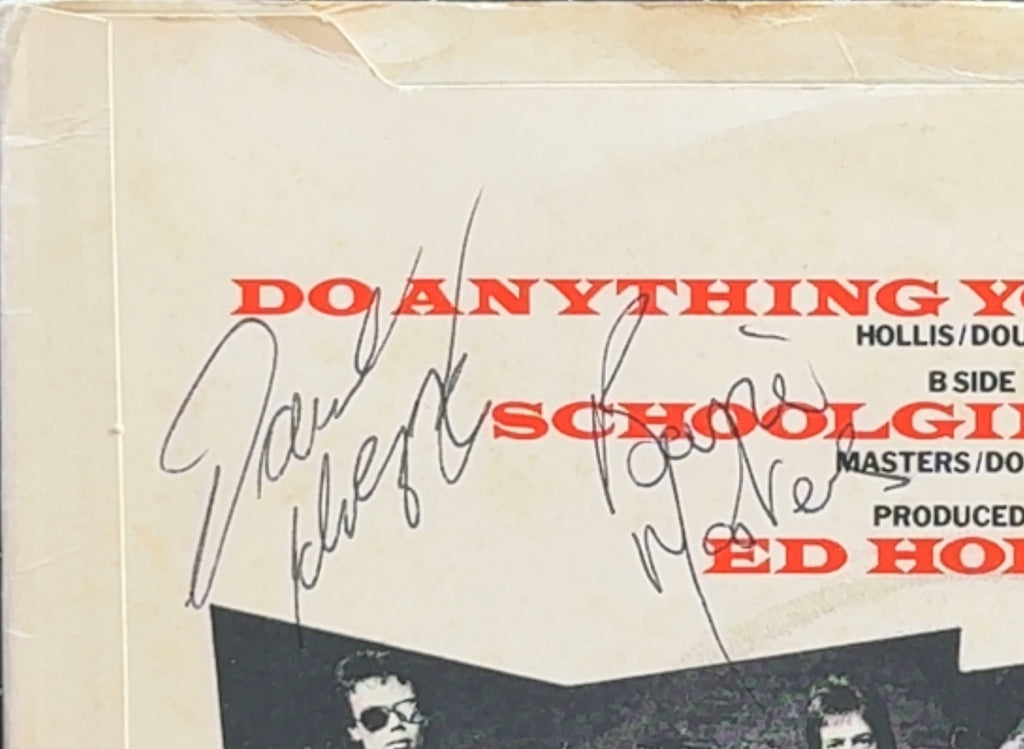 AUTOGRAPH Rods - Do Anything You Wanna Do 1977 UK Punk VG/VG+
