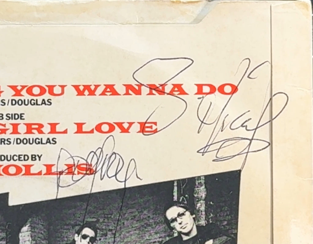 AUTOGRAPH Rods - Do Anything You Wanna Do 1977 UK Punk VG/VG+
