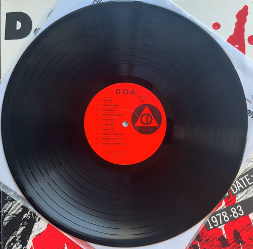 DOA Bloodied But Unbowed 1986 Mexico Comp VG+/VG+