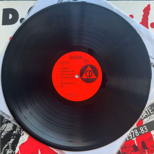 DOA Bloodied But Unbowed 1986 Mexico Comp VG+/VG+