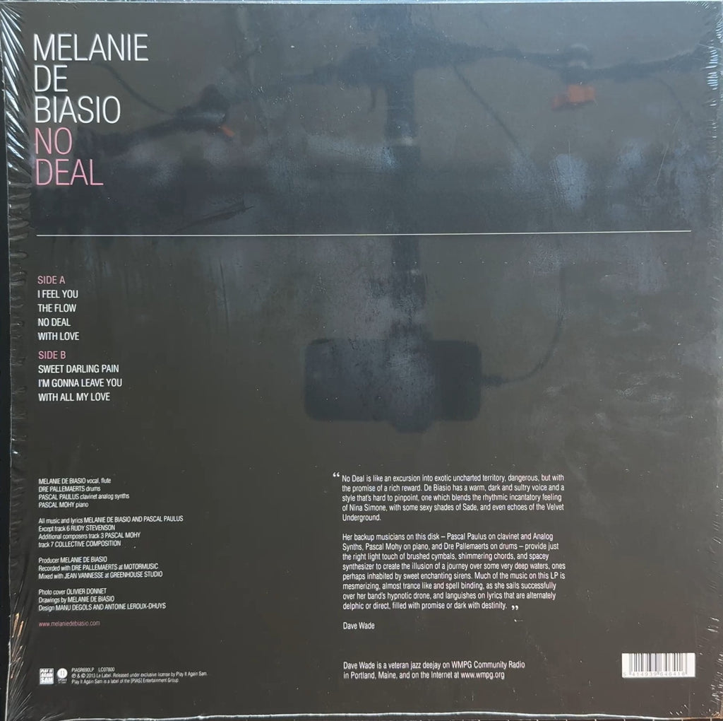 Melanie De Biasio - No Deal 2013 Belgium 1st 180g VG+/VG+