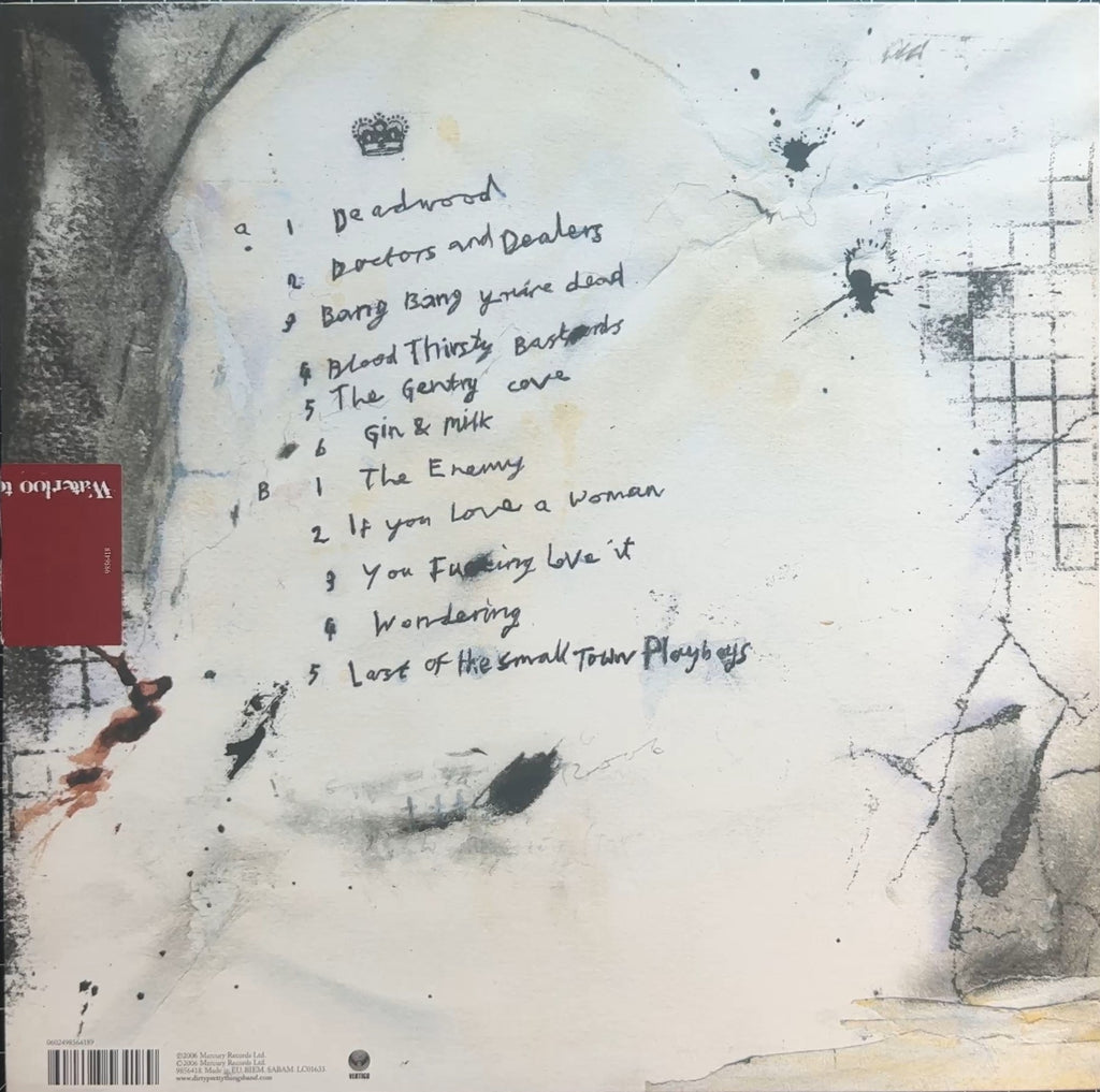 Dirty Pretty Things - Waterloo To Anywhere 2006 UK Ltd Edtn VG+/VG+