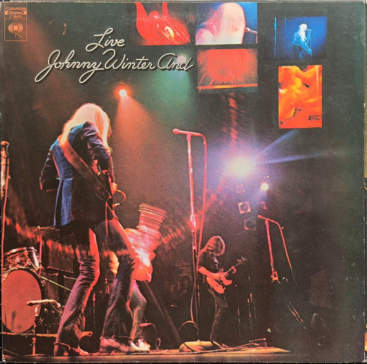 Johnny Winter And Live 1971 US 1st Press Unipak VG/VG+